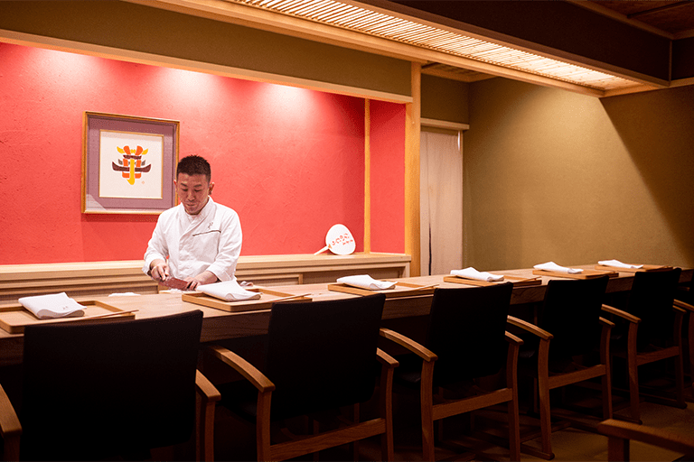 【東茶屋 なかむら】大阪天満で数寄屋造りの店内で季節の金沢料理を味わう