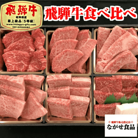 【楽天詰め合わせランキング1位！】飛騨牛焼肉食べ比べセット